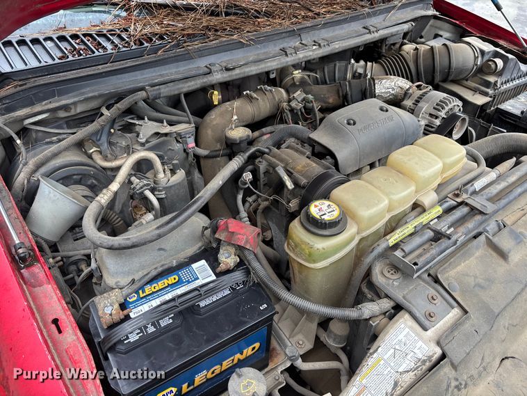 image for item DU6314 2001 Ford F450 Super Duty dump truck