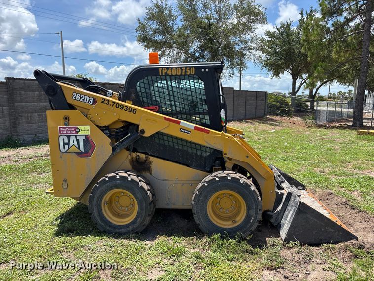 image for item DU6345 2023 Caterpillar 262D3 skid steer loader