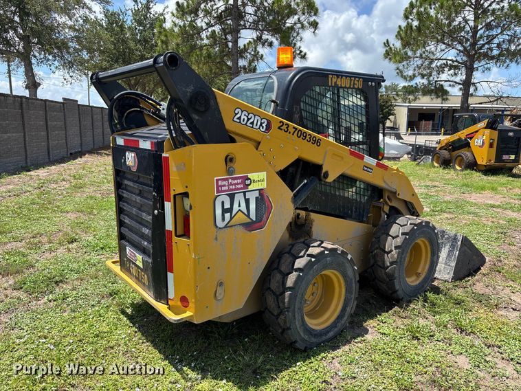 image for item DU6345 2023 Caterpillar 262D3 skid steer loader