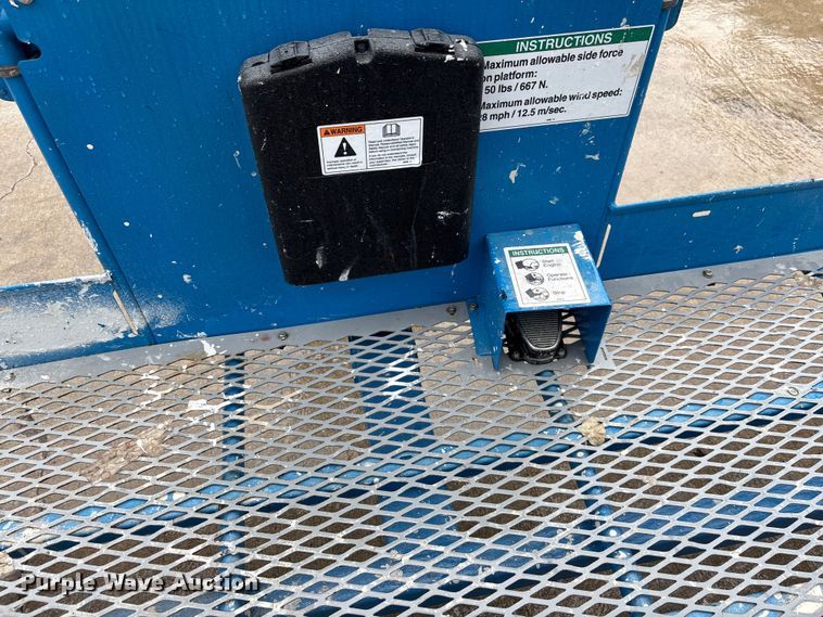 image for item DU6352 2011 Genie S-65 boom lift