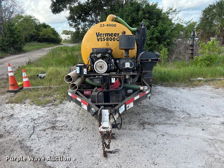 image for item DU6366 2018 McLaughlin V25G vacuum trailer