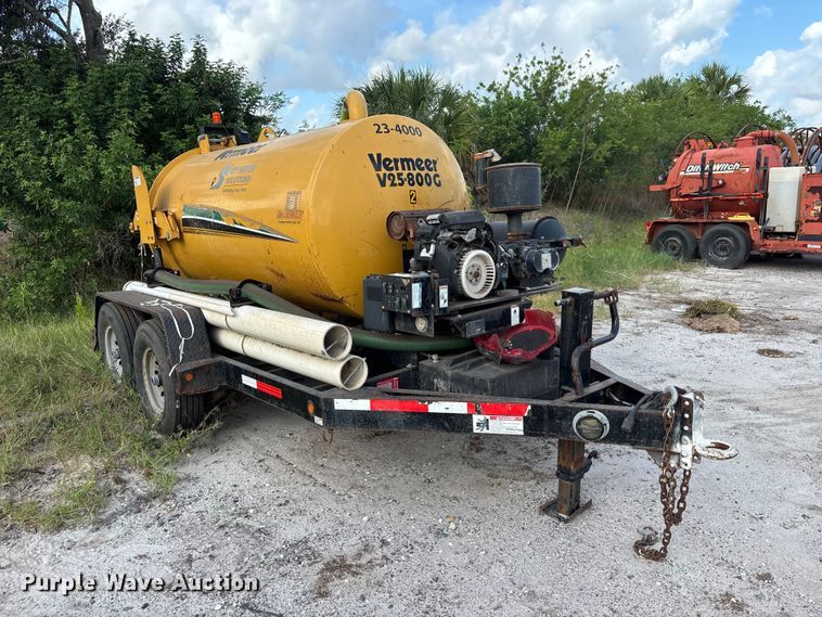 image for item DU6366 2018 McLaughlin V25G vacuum trailer