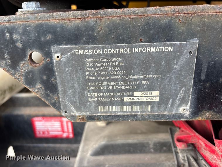 image for item DU6366 2018 McLaughlin V25G vacuum trailer