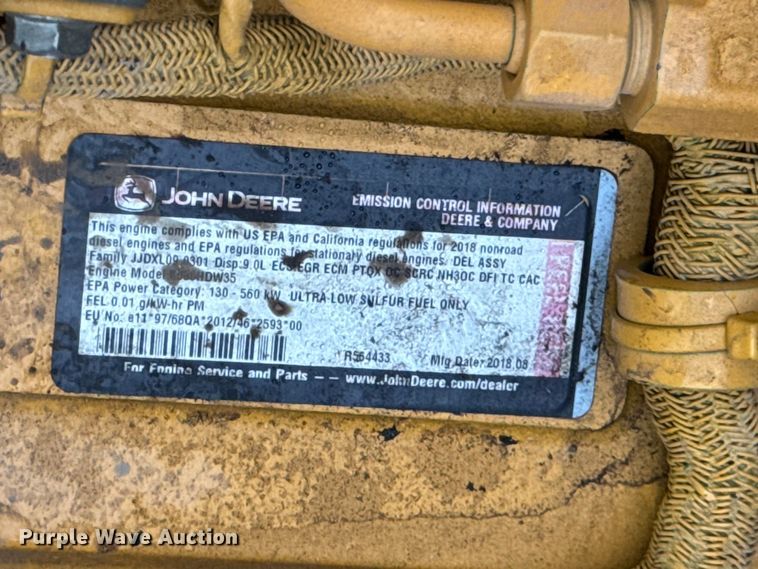 image for item DV2030 2018 John Deere 260E articulated haul truck