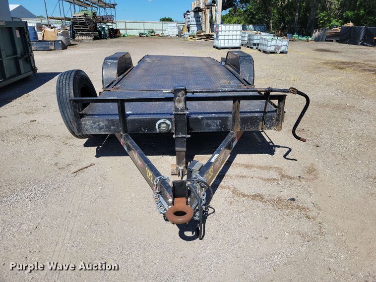 image for item DZ7273 2019 H&H tilt deck utility trailer