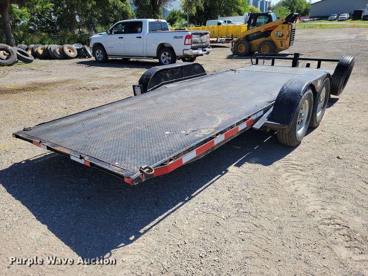 image for item DZ7273 2019 H&H tilt deck utility trailer