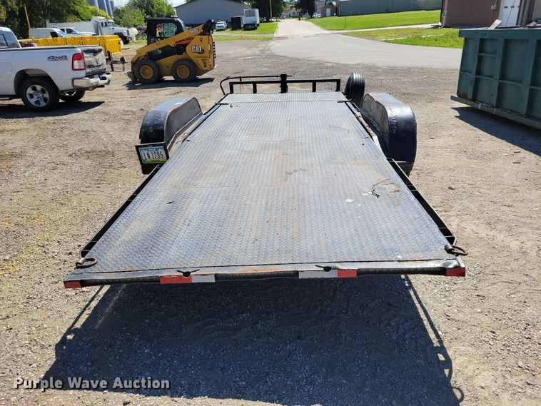 image for item DZ7273 2019 H&H tilt deck utility trailer