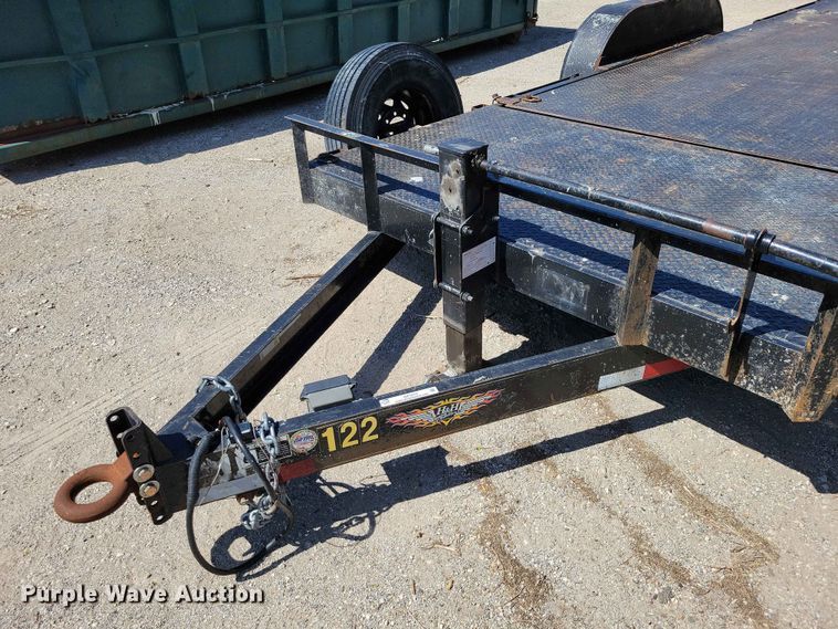 image for item DZ7273 2019 H&H tilt deck utility trailer