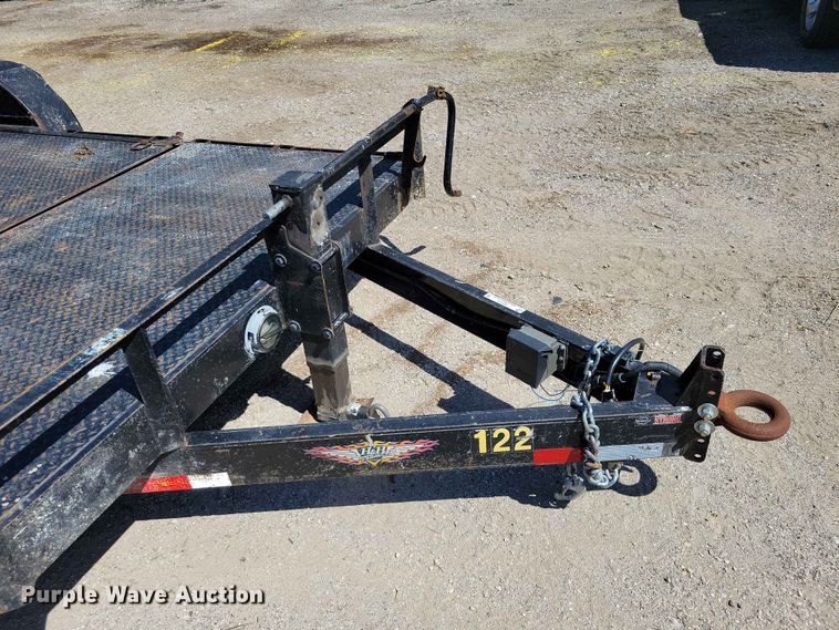 image for item DZ7273 2019 H&H tilt deck utility trailer