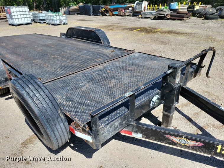 image for item DZ7273 2019 H&H tilt deck utility trailer