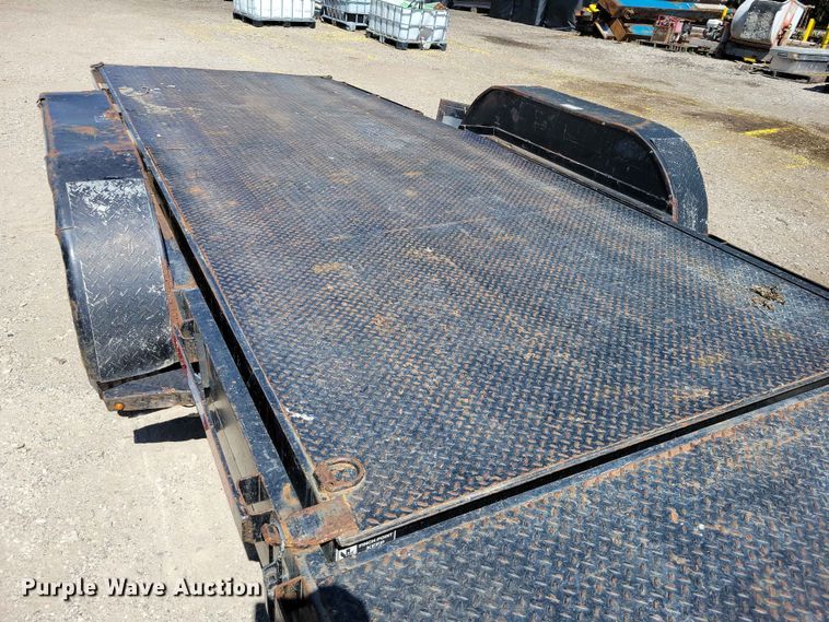 image for item DZ7273 2019 H&H tilt deck utility trailer