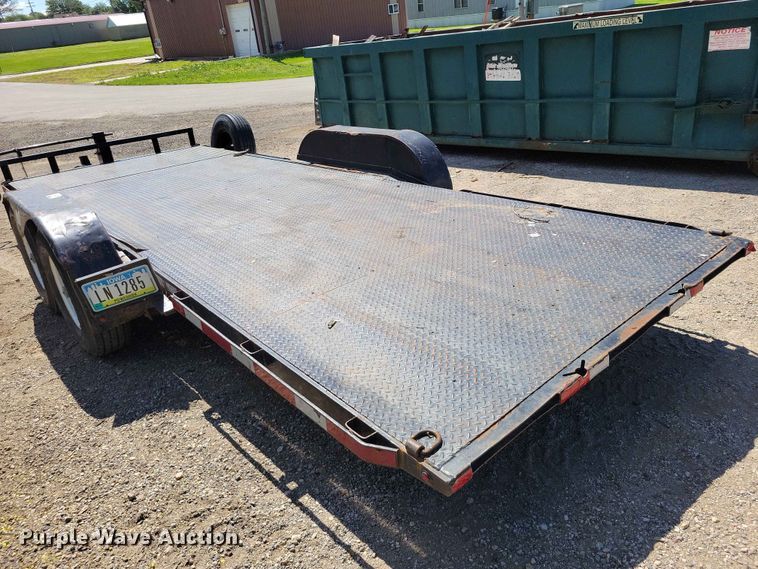image for item DZ7273 2019 H&H tilt deck utility trailer