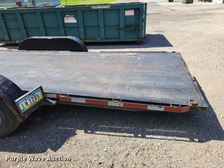 image for item DZ7273 2019 H&H tilt deck utility trailer