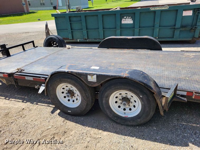 image for item DZ7273 2019 H&H tilt deck utility trailer