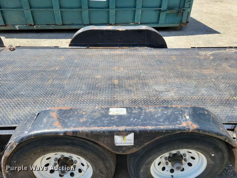 image for item DZ7273 2019 H&H tilt deck utility trailer