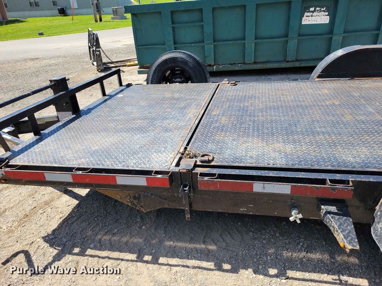 image for item DZ7273 2019 H&H tilt deck utility trailer