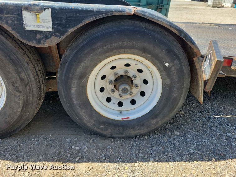 image for item DZ7273 2019 H&H tilt deck utility trailer