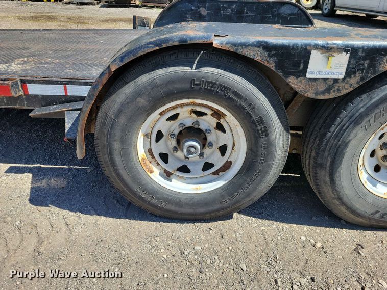 image for item DZ7273 2019 H&H tilt deck utility trailer