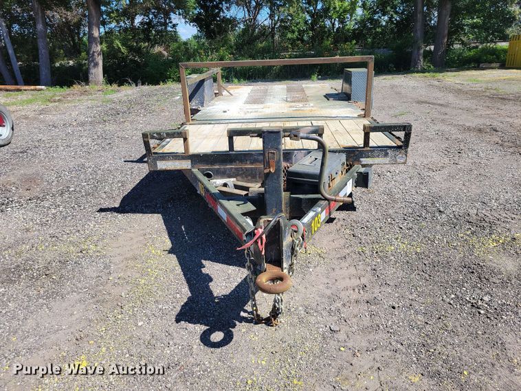 image for item DZ7274 2018 Sure-Trac tilt deck equipment trailer