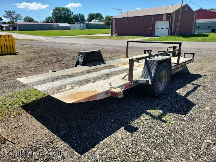 image for item DZ7274 2018 Sure-Trac tilt deck equipment trailer