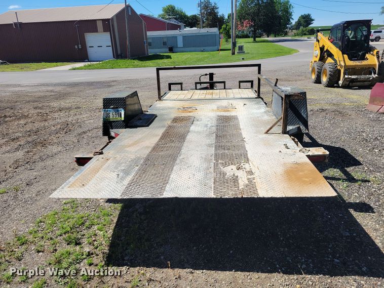 image for item DZ7274 2018 Sure-Trac tilt deck equipment trailer