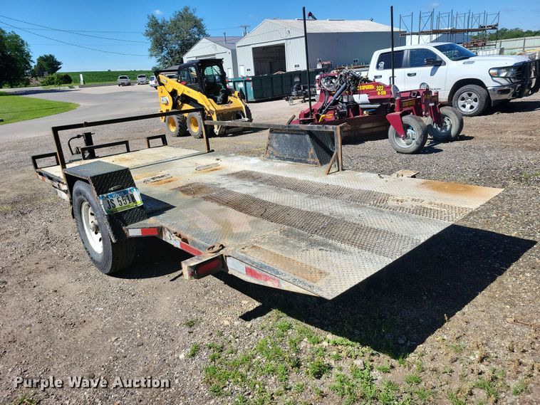 image for item DZ7274 2018 Sure-Trac tilt deck equipment trailer