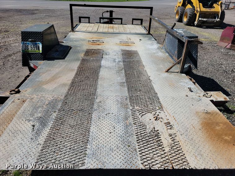 image for item DZ7274 2018 Sure-Trac tilt deck equipment trailer
