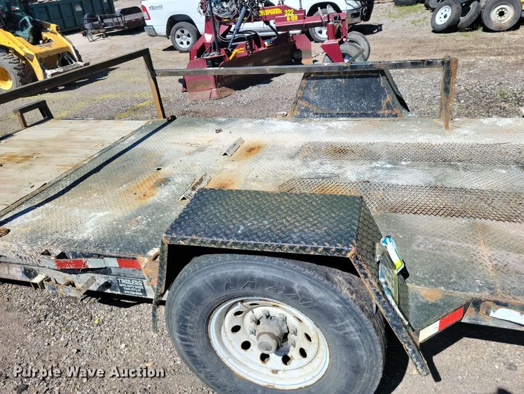 image for item DZ7274 2018 Sure-Trac tilt deck equipment trailer
