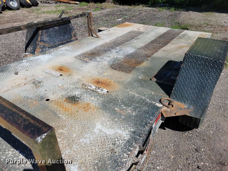 image for item DZ7274 2018 Sure-Trac tilt deck equipment trailer