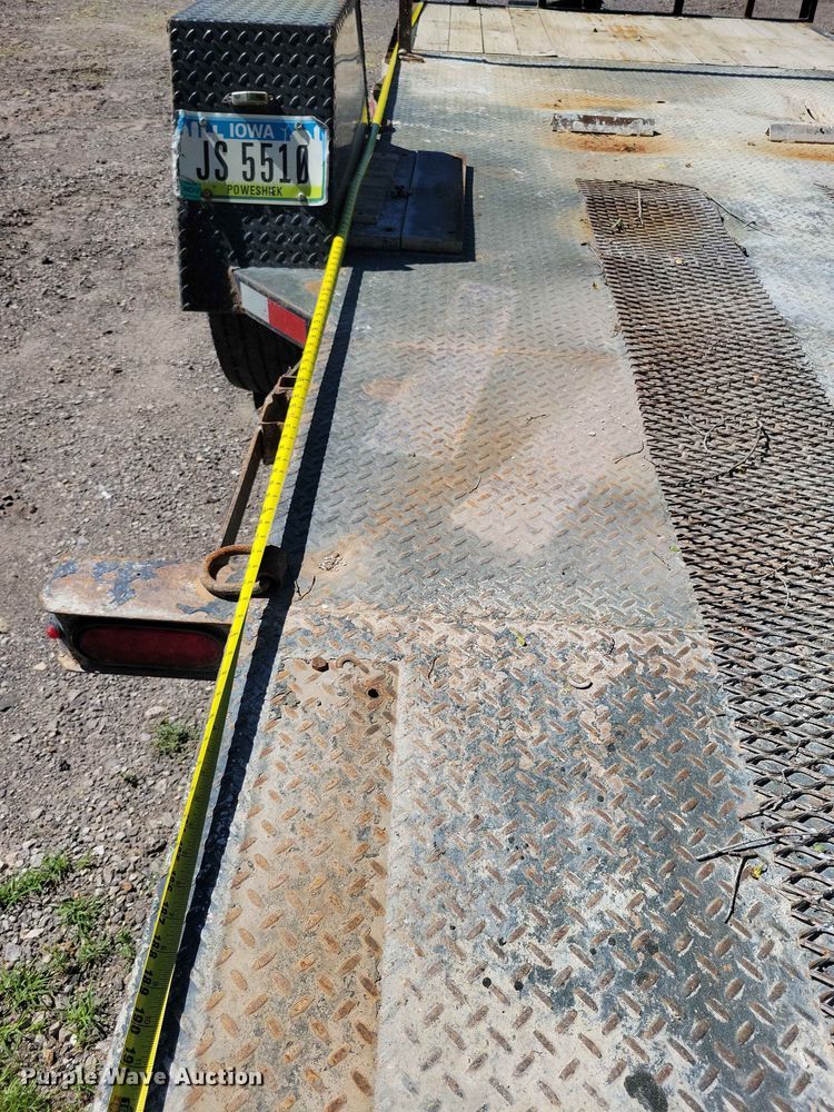image for item DZ7274 2018 Sure-Trac tilt deck equipment trailer