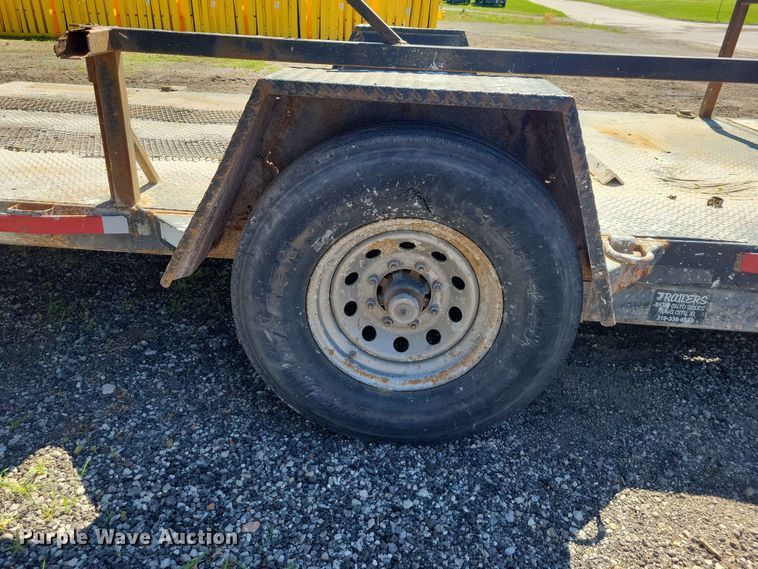 image for item DZ7274 2018 Sure-Trac tilt deck equipment trailer