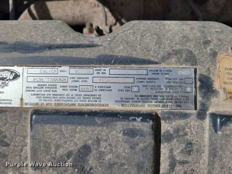 image for item DZ7276 1999 Mack RD688S dump truck