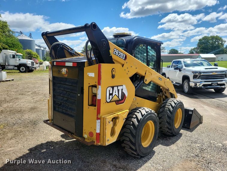 image for item DZ7278 2020 Caterpillar 262D3 skid steer loader