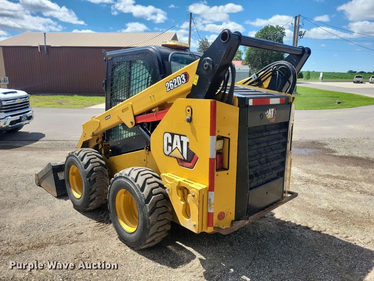 image for item DZ7278 2020 Caterpillar 262D3 skid steer loader