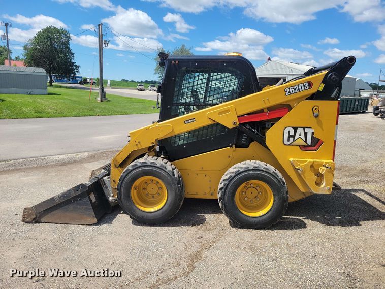 image for item DZ7278 2020 Caterpillar 262D3 skid steer loader