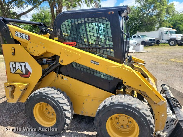 image for item DZ7278 2020 Caterpillar 262D3 skid steer loader