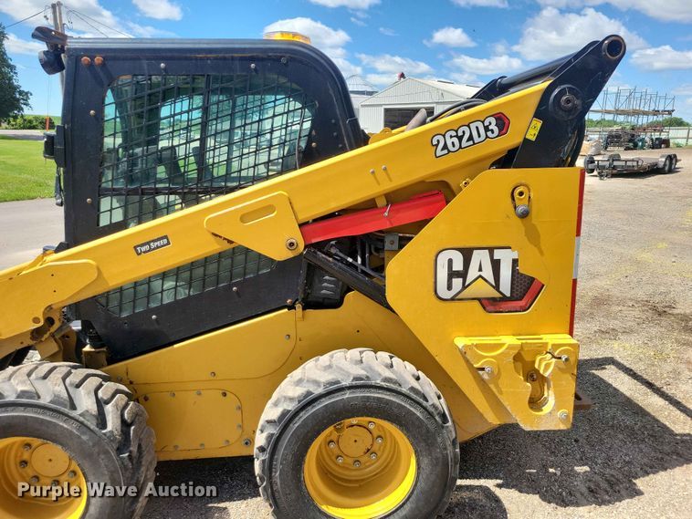 image for item DZ7278 2020 Caterpillar 262D3 skid steer loader