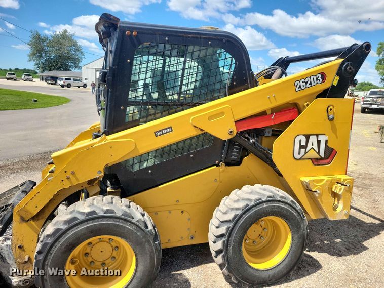 image for item DZ7278 2020 Caterpillar 262D3 skid steer loader