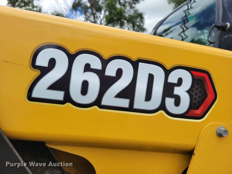 image for item DZ7278 2020 Caterpillar 262D3 skid steer loader