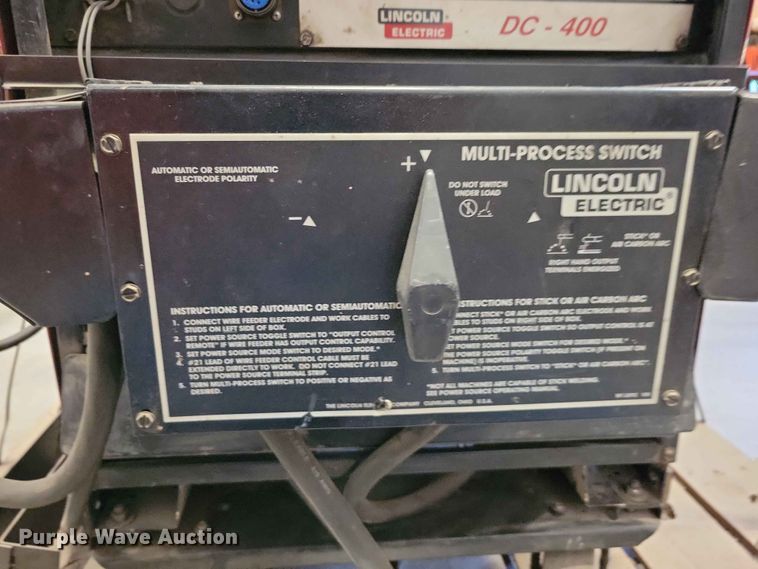 image for item DZ7282 Lincoln DC-400 welder