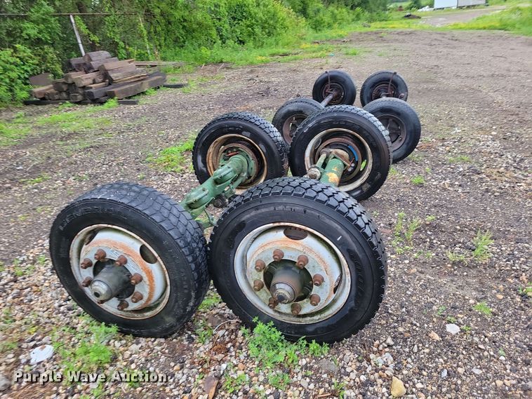 image for item DZ7285 (4) trailer axles