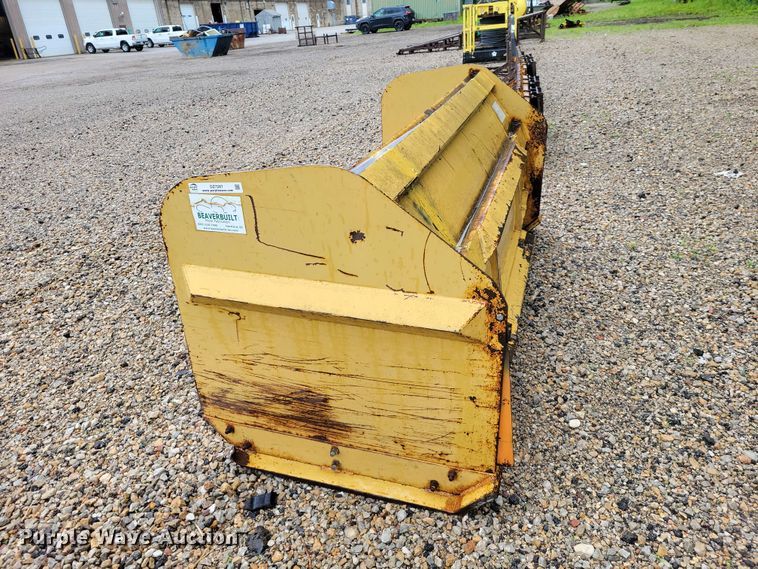 image for item DZ7287 Beaverbuilt skid steer snow pusher
