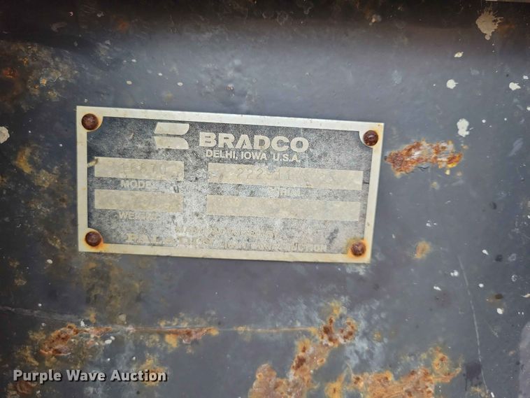 image for item DZ7290 Bradco skid steer forks