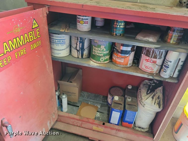 image for item DZ7325 (2) flammable storage cabinet