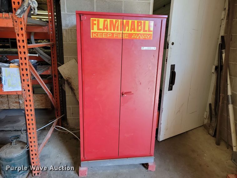 image for item DZ7325 (2) flammable storage cabinet