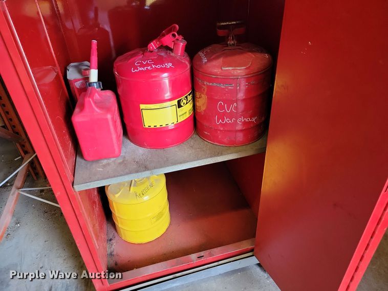 image for item DZ7325 (2) flammable storage cabinet