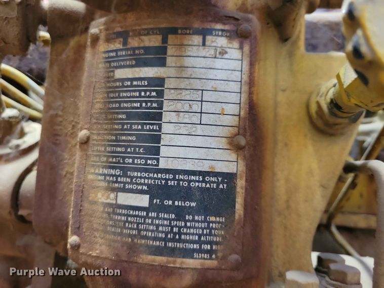 image for item DZ7327 Caterpillar  D333 Series B engine