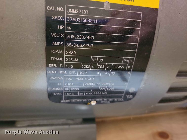 image for item DZ7331 Baldor 3656 electric motor