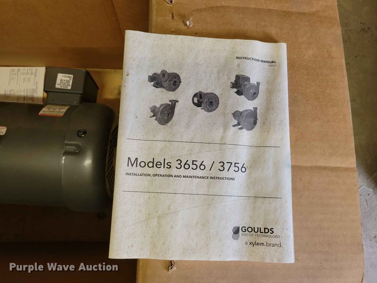 image for item DZ7331 Baldor 3656 electric motor