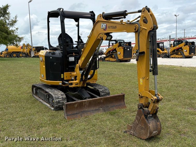 image for item ED5311 2022 Caterpillar 303 CR Mini excavator